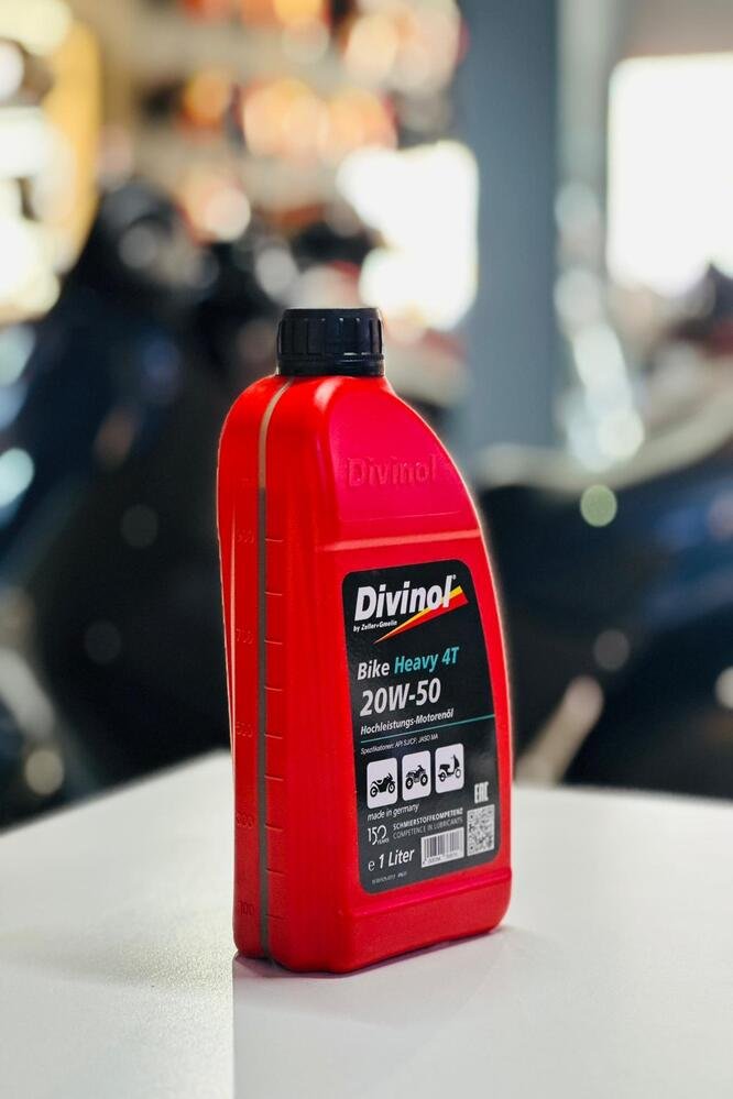 Divinol Motosiklet Yağı  1 Litre 20w50 4t Alman Malı