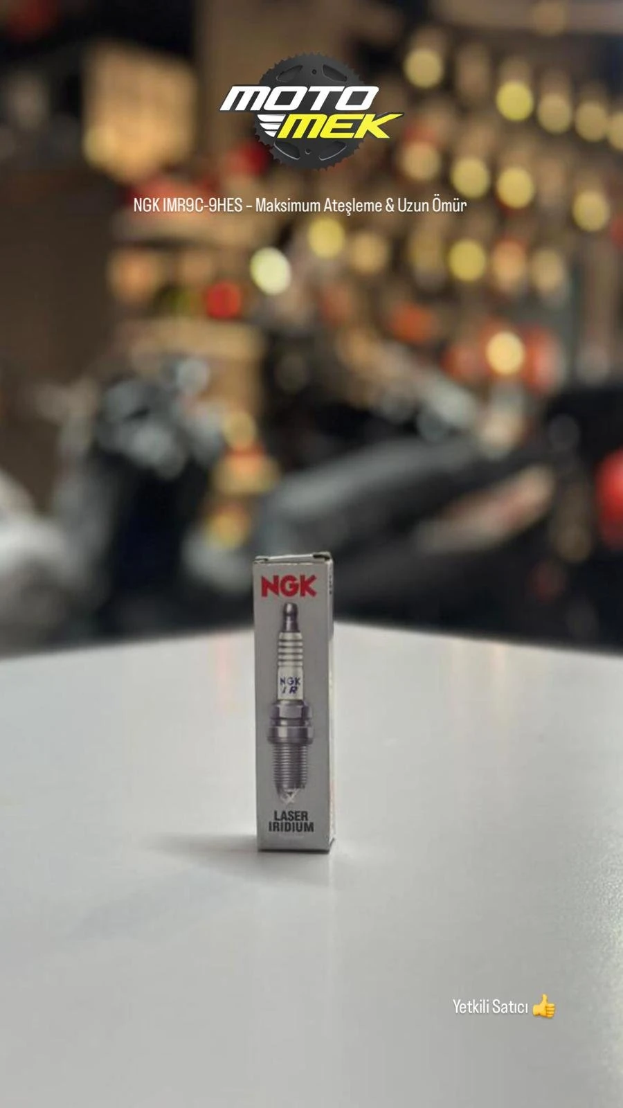NGK IMR9C‑9HES – Maksimum Ateşleme & Uzun Ömür