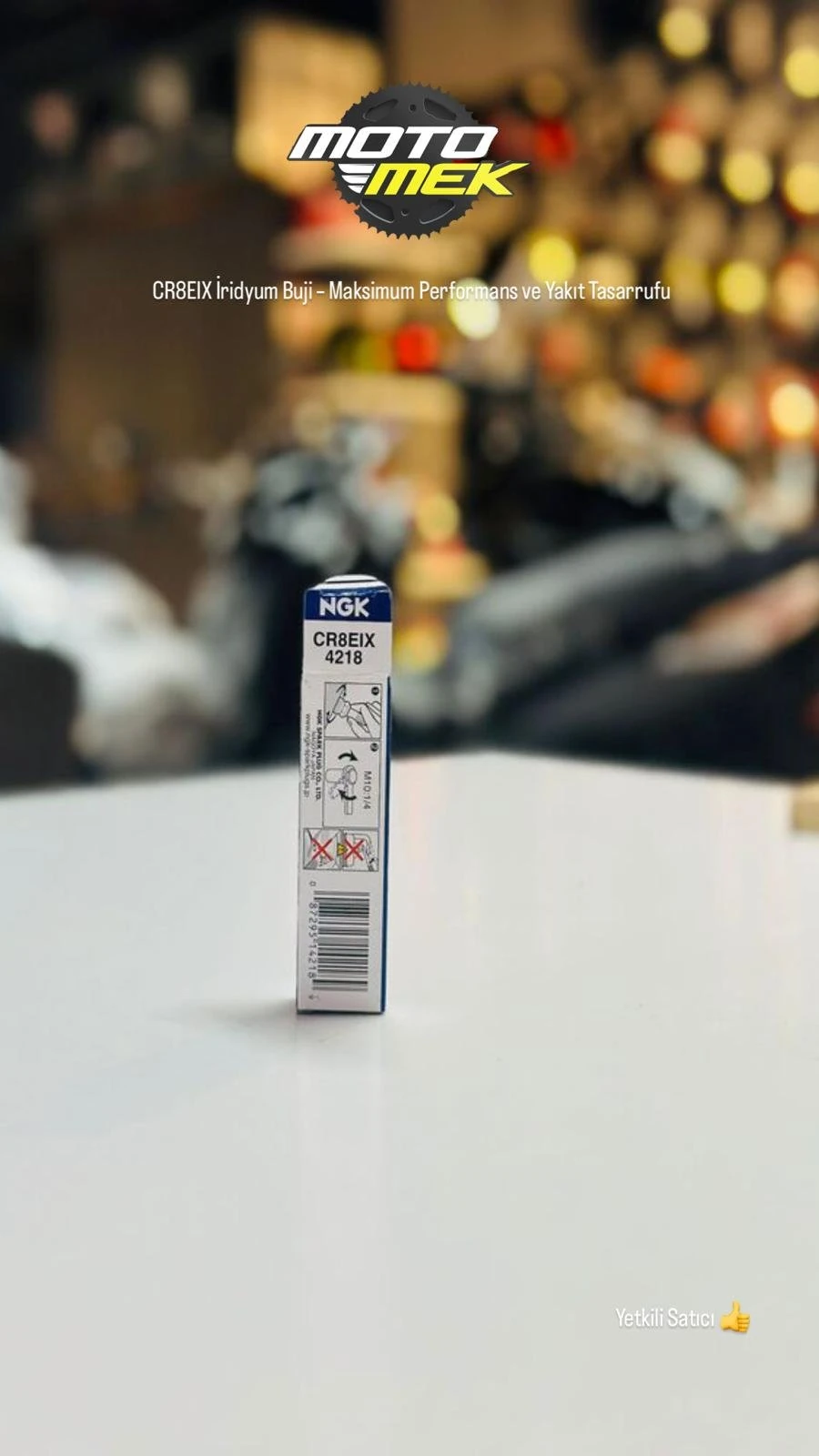 APRILIA Scarabeo 200 CR8EIX İridyum Buji – Maksimum Performans ve Yakıt Tasarrufu