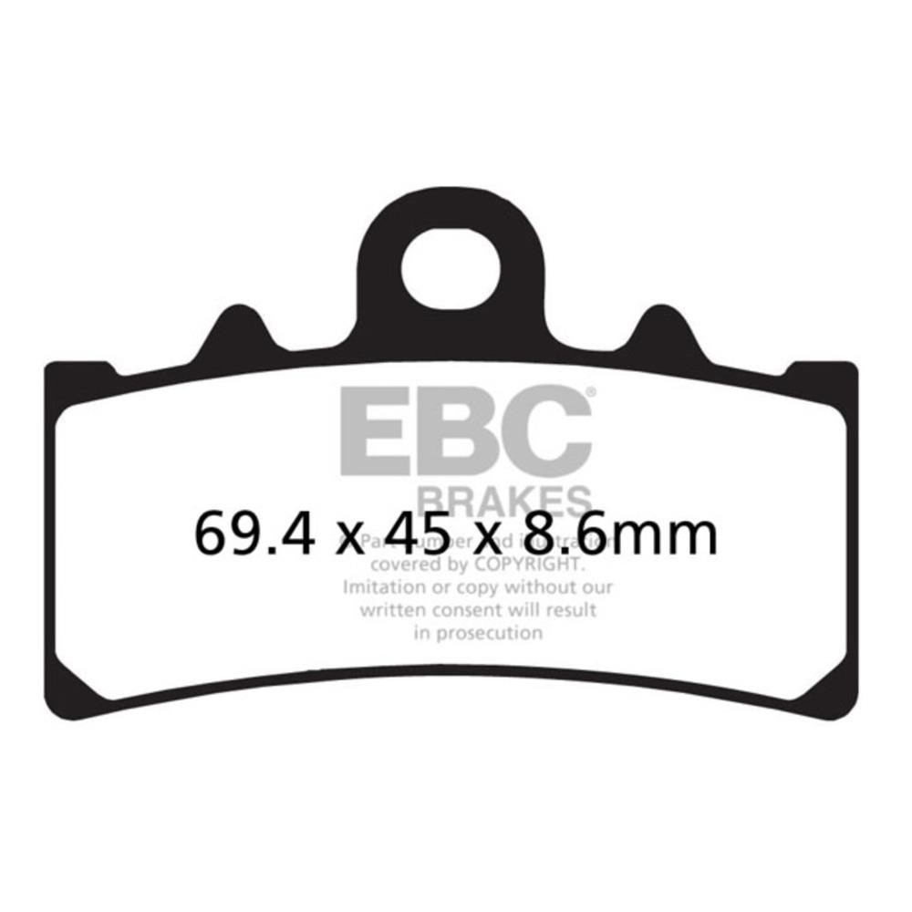 EBC FA606 KTM DUKE 125/200 , BMW G310R ÖN FREN BALATASI