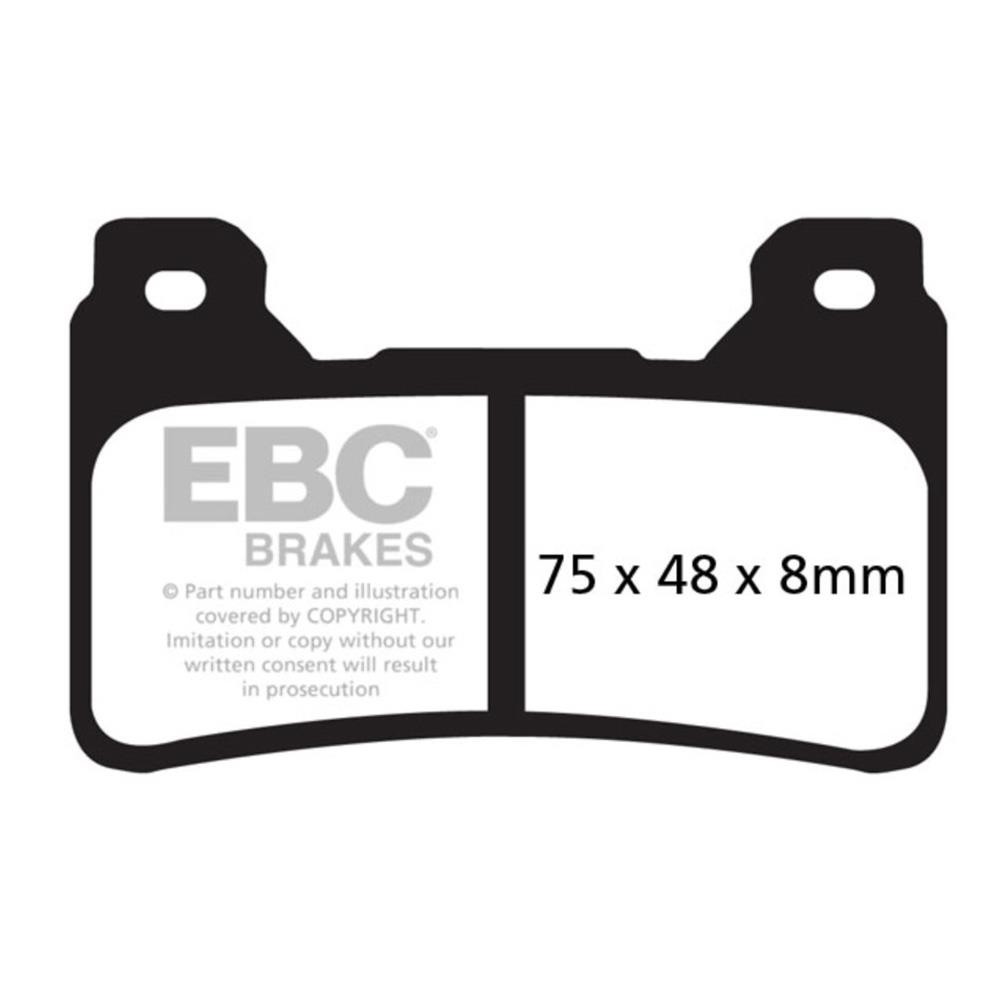 EBC FA390HH HONDA CBR600RR/1000RR 05-16,CB1000 09-15 , VFR800F 14-18 SINTER ÖN FREN