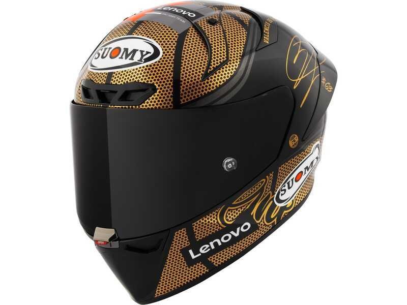 SUOMY S1-XR GP KASK PECCO WORLD CHAMPION 2023 GOLDEN LIMITED EDITION SUOMY.K6SX.0009