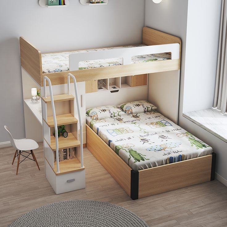 Ranza 557 Çalışma Masalı İki Kişilik Merdivenli Ranza Modeli