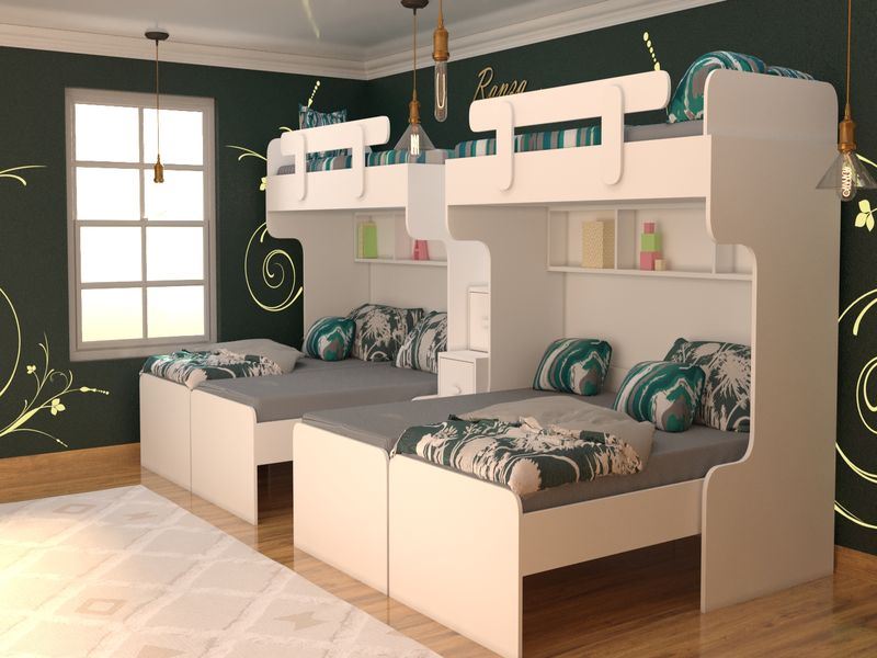 Yurt Ranza Ranza Modeli R-030 - Özel Tasarım Ranza - Özel Ölçü Ranza - Mdf Ranza ...