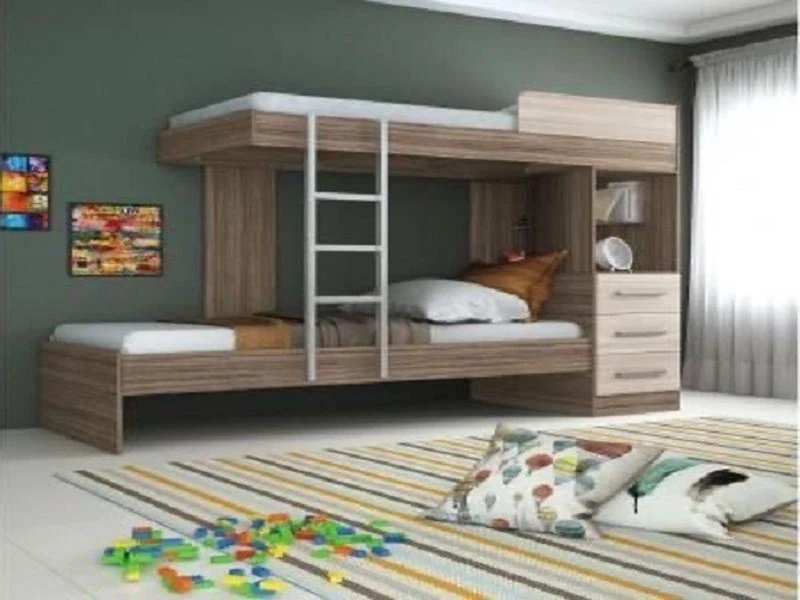 Kale Ranza Ranza Modeli R-232 - Bol Dolaplı Ranza - Çekmeceli Ranza - Yavrulu ...