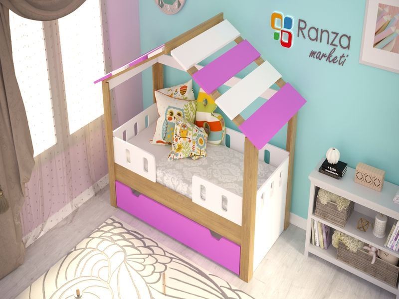 Ranza 079 Evli Çatılı Yavrulu Çocuk Ranza