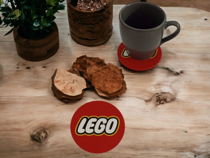 Lego Kaymaz Tabanlı Bardak Altlığı (8,7 cm)