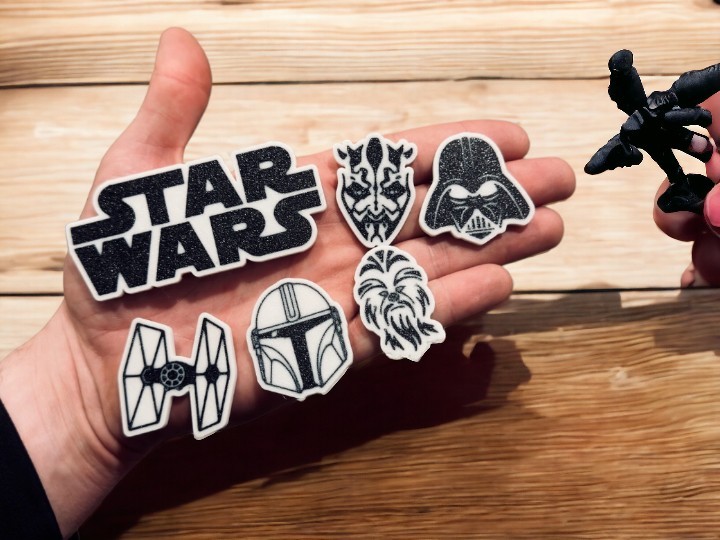 StarWars 6 Lı Magnet - Buzdolabı Süsü