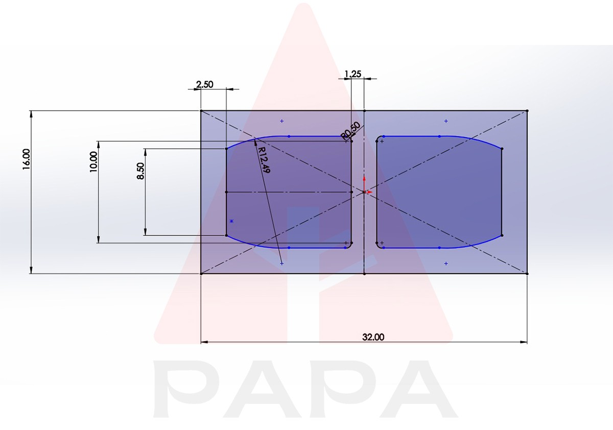 Minyatür Tam Bims Tuğla Silikon Kalıp 3 (32 * 16 * 16mm)