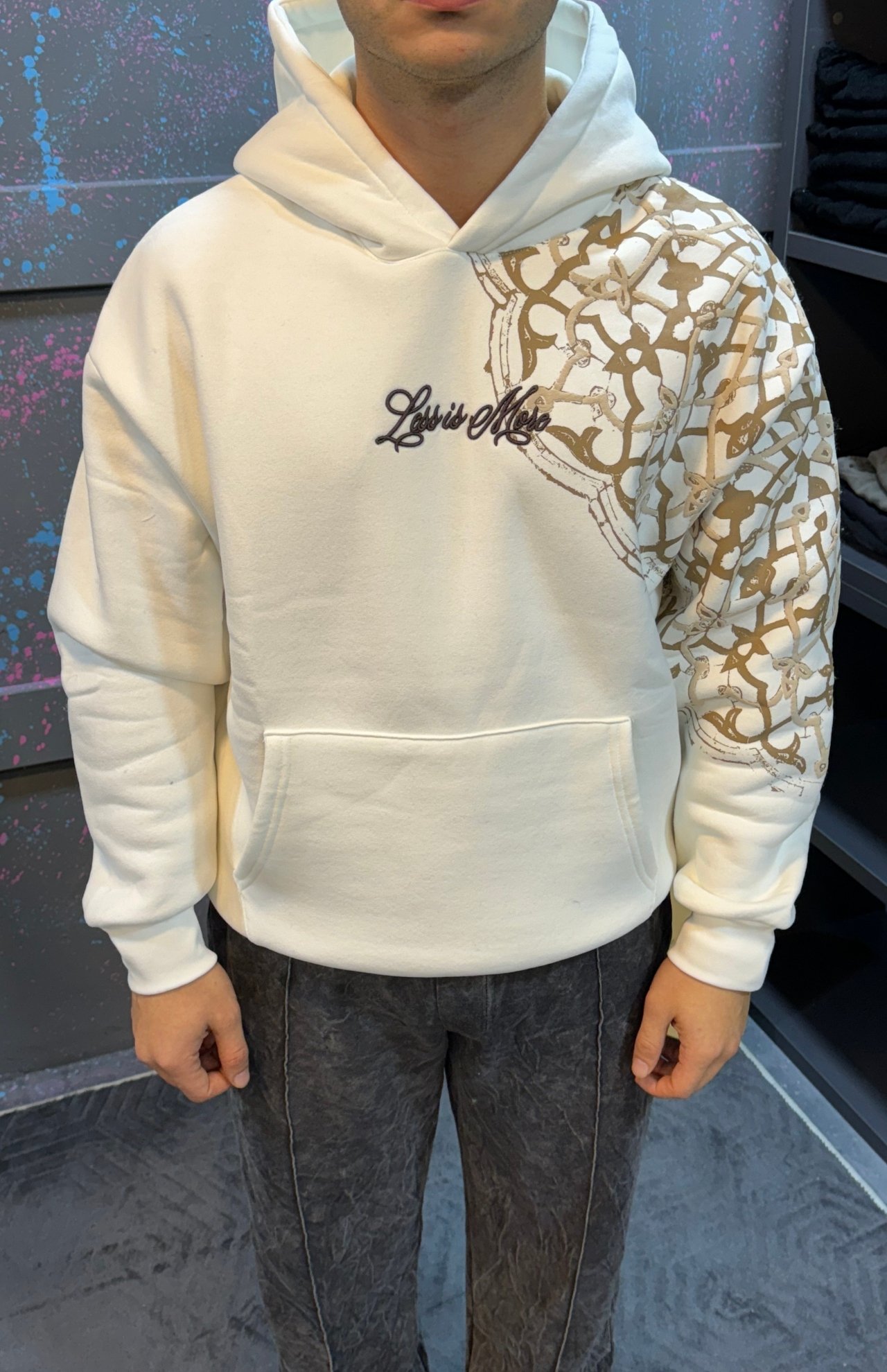 Dokuma Detaylı Şardonlu Sweatshirt BRV151