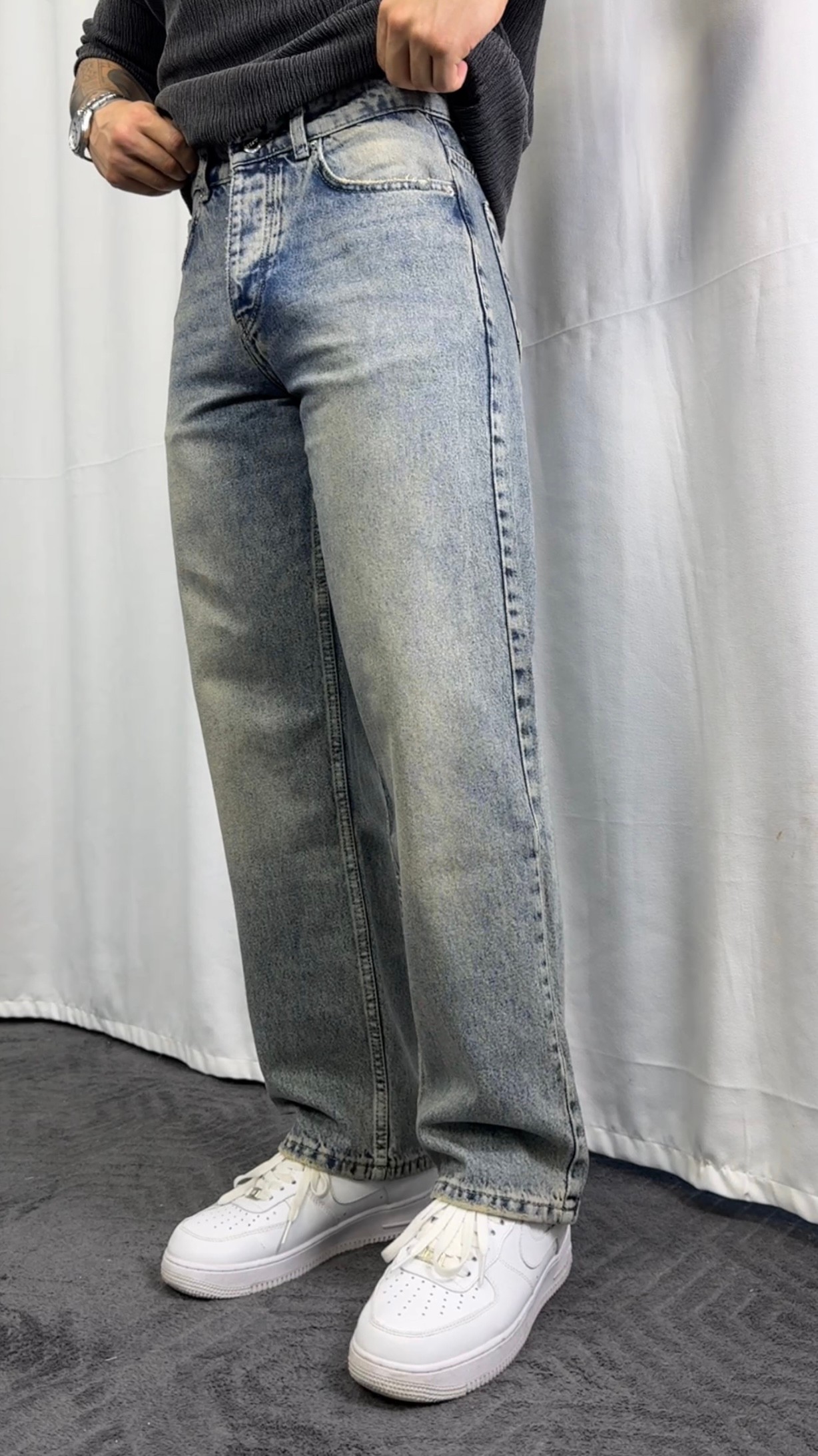Giesto Regular Fit Jean  - Tint