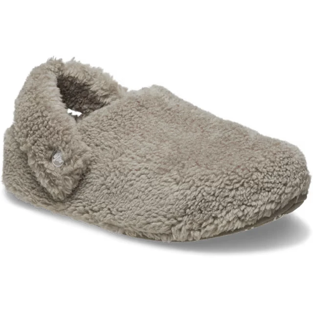 CROCS CLASSIC COZZY SLIPPER - MUSHROOM