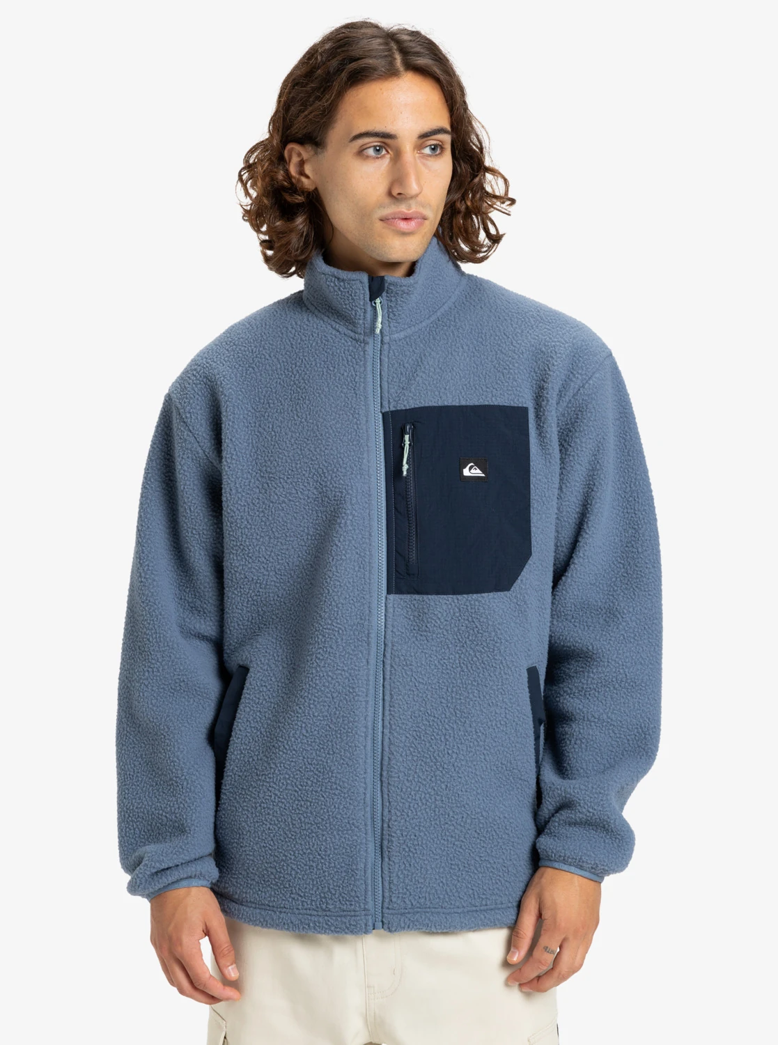 QUIKSILVER CLEAN COAST FZ - BLUE