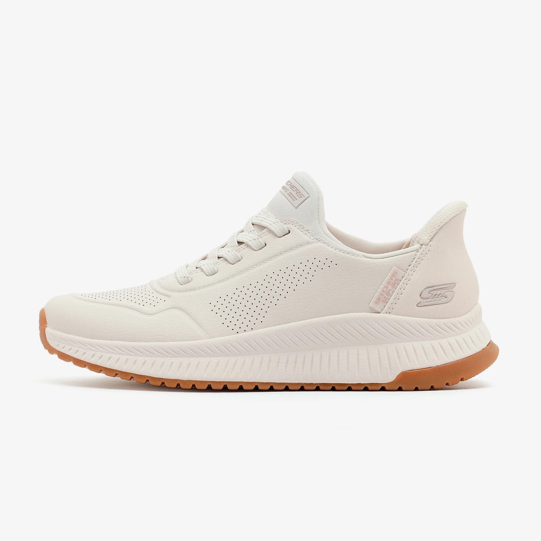 SKECHERS BOBS SQUAD 4 KEY LOOK - WHITE