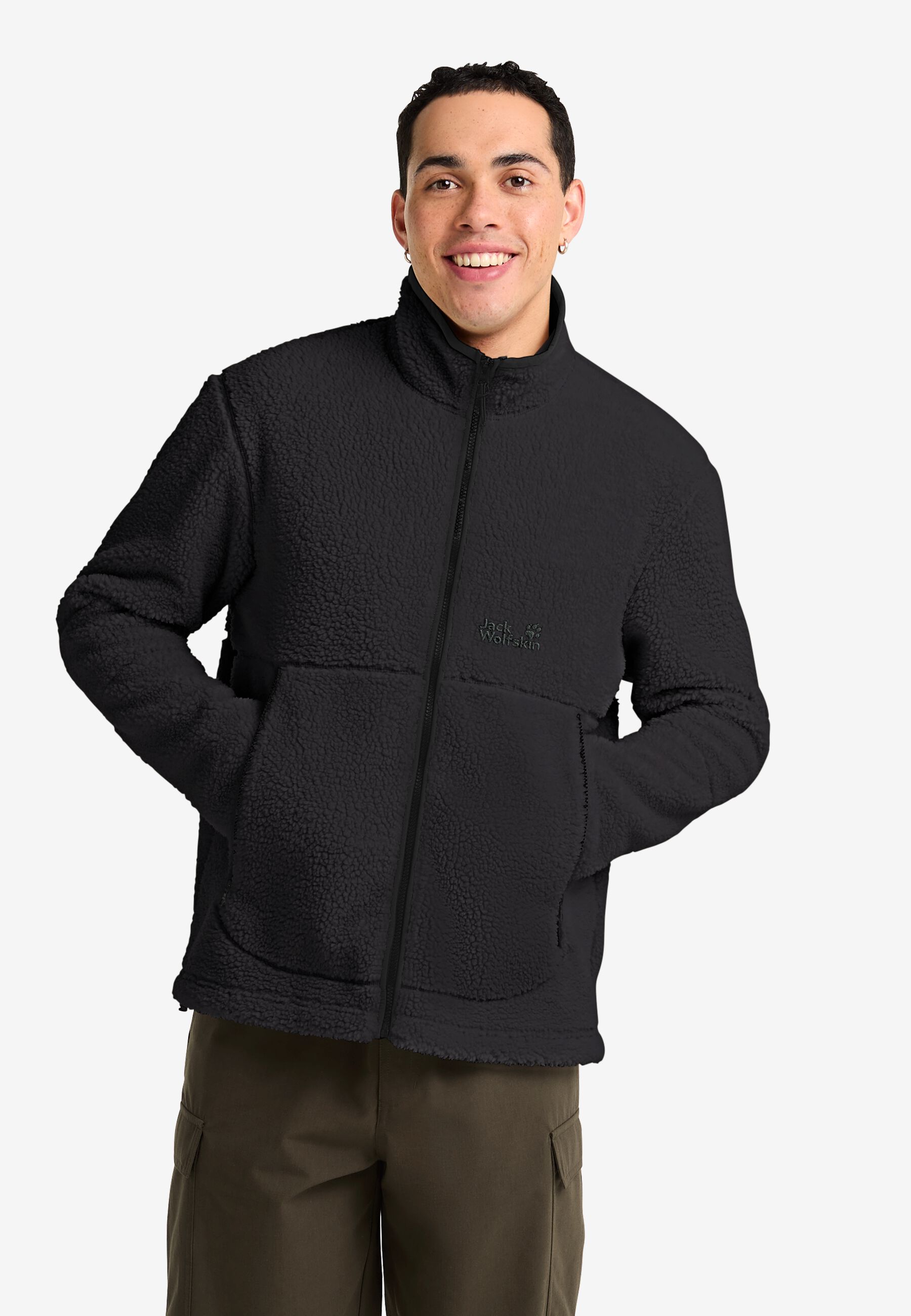 JACK WOLFSKIN STONE LITE JKT M - BLACK