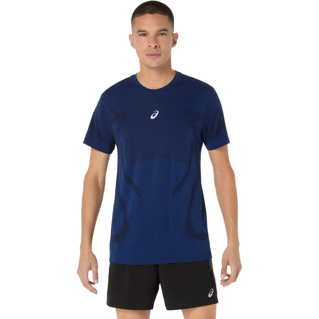 ASICS ROAD SEAMLESS SS TOP - MIDNIGHT