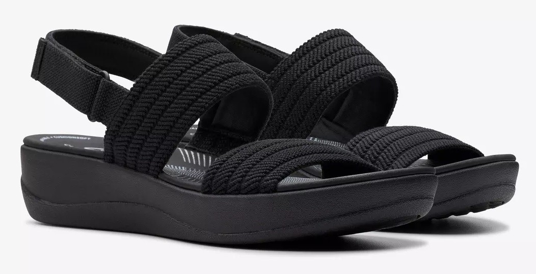 CLARKS ARLA STROLL - BLACK