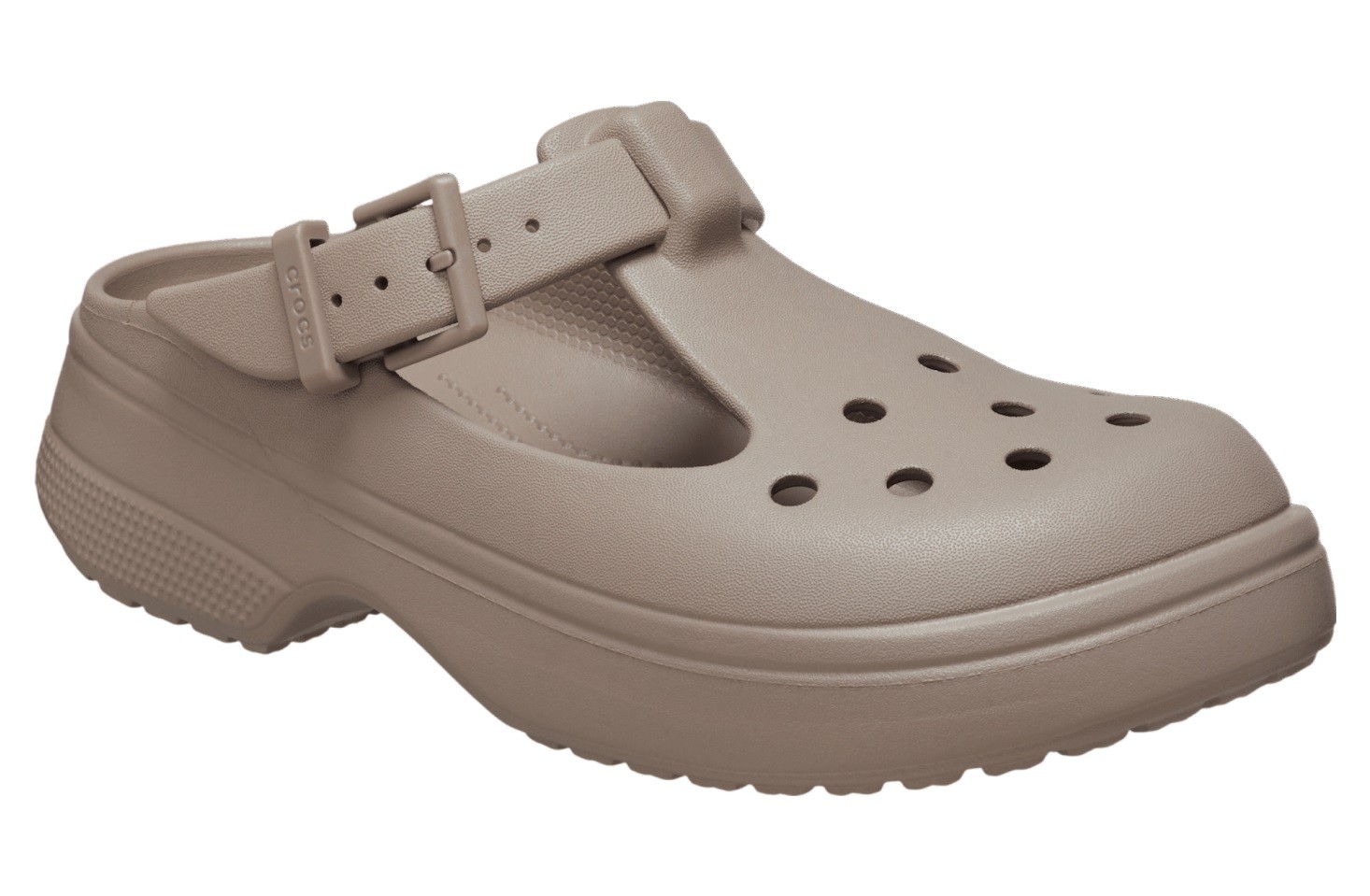 CROCS CLASSIC MARY JANE CLOGS - TAUPE