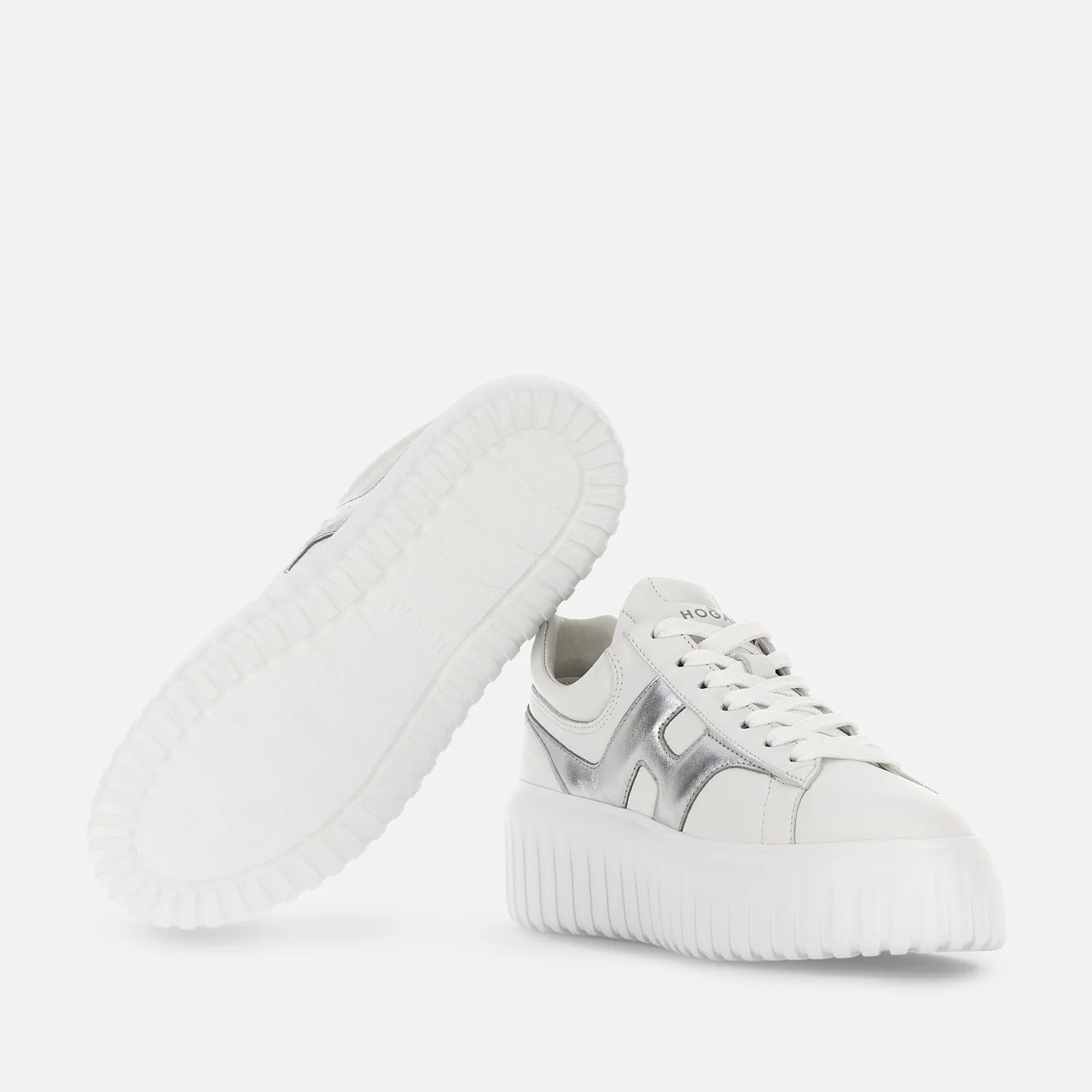 HOGAN H-STRIPES H SPEZZATA - WHITE