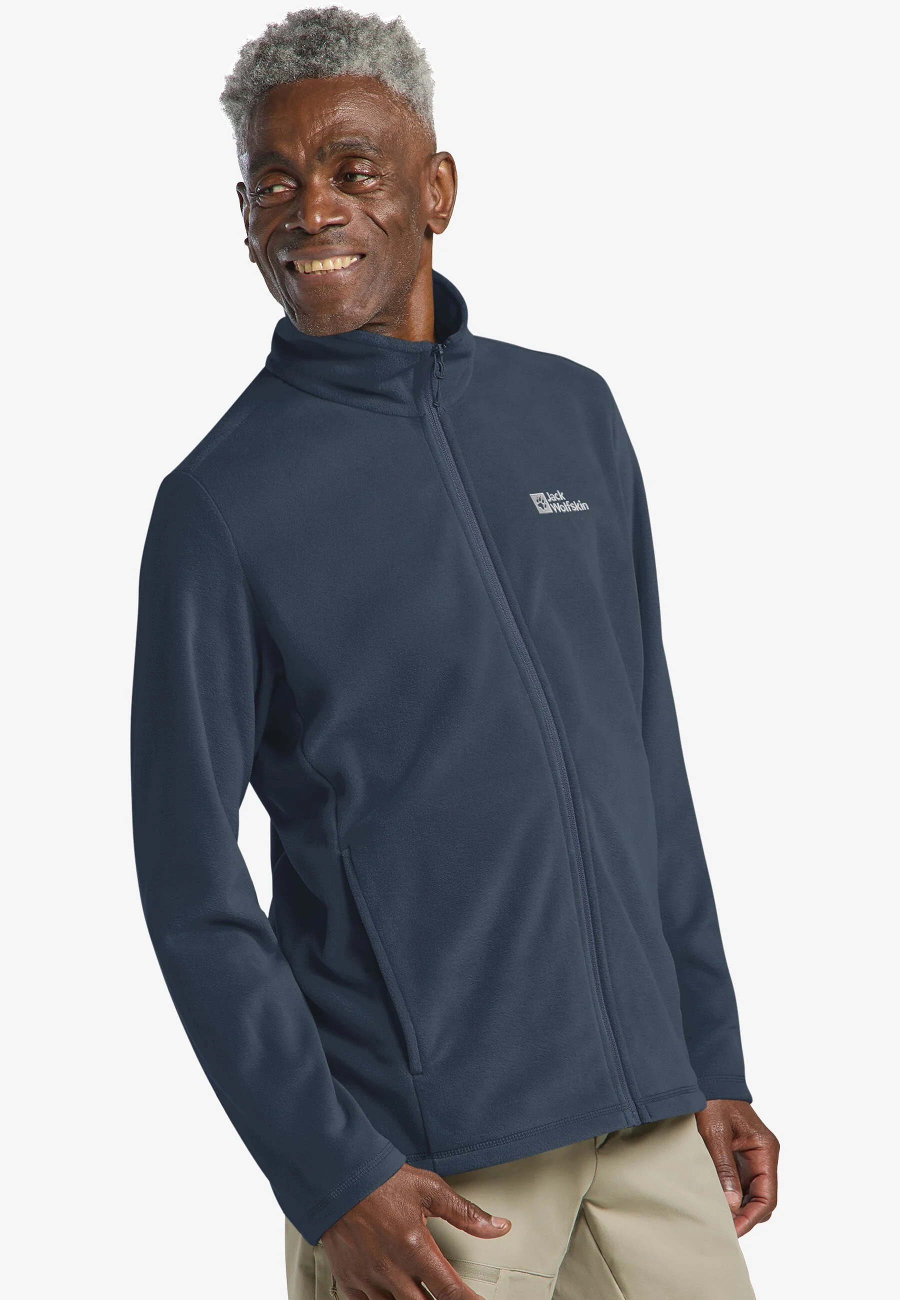 JACK WOLFSKIN TAUNUS FZ M - MIDNIGHT