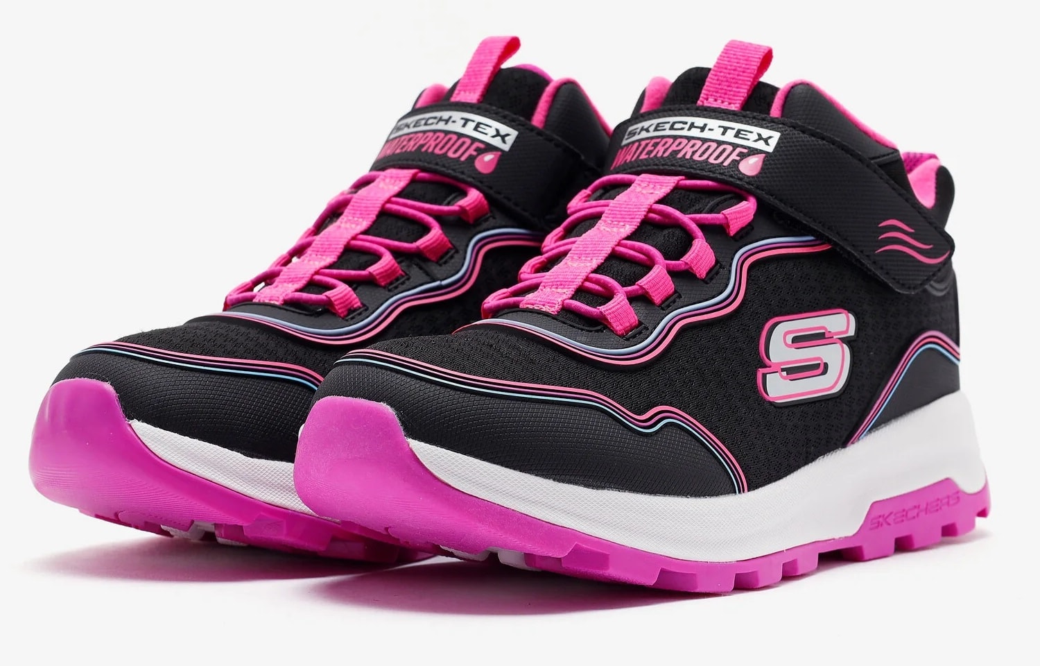 SKECHERS STORM BLAZER - STREAMLINE COAST - BLACK MULTI