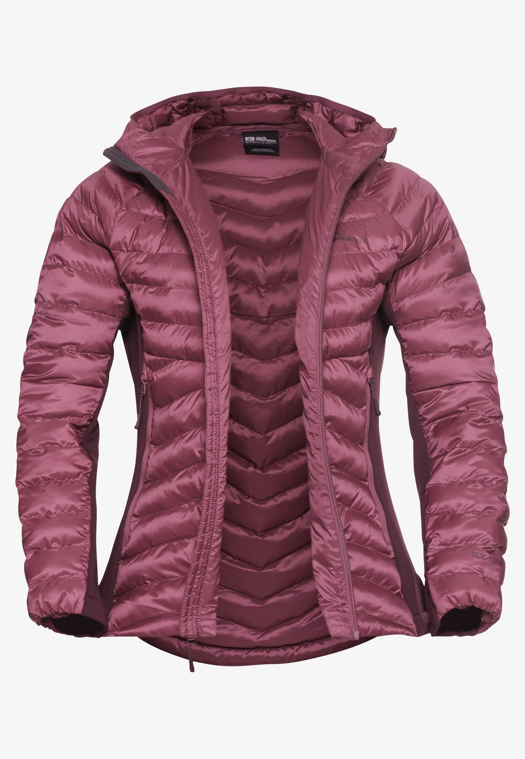 JACK WOLFSKIN ROUTEBURN PRO INS JKT W - RAISIN