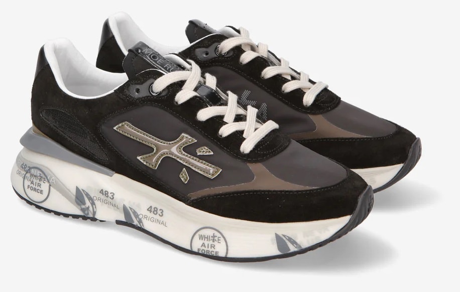 PREMIATA MOERUND 6443 - BLACK WHITE