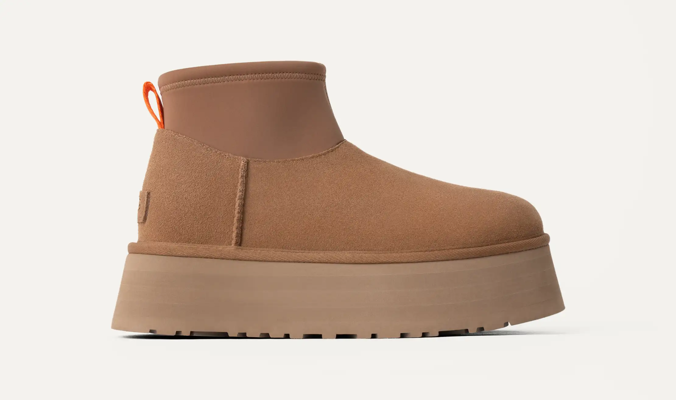 UGG CLASSIC MINI DIPPER - CHESTNUT