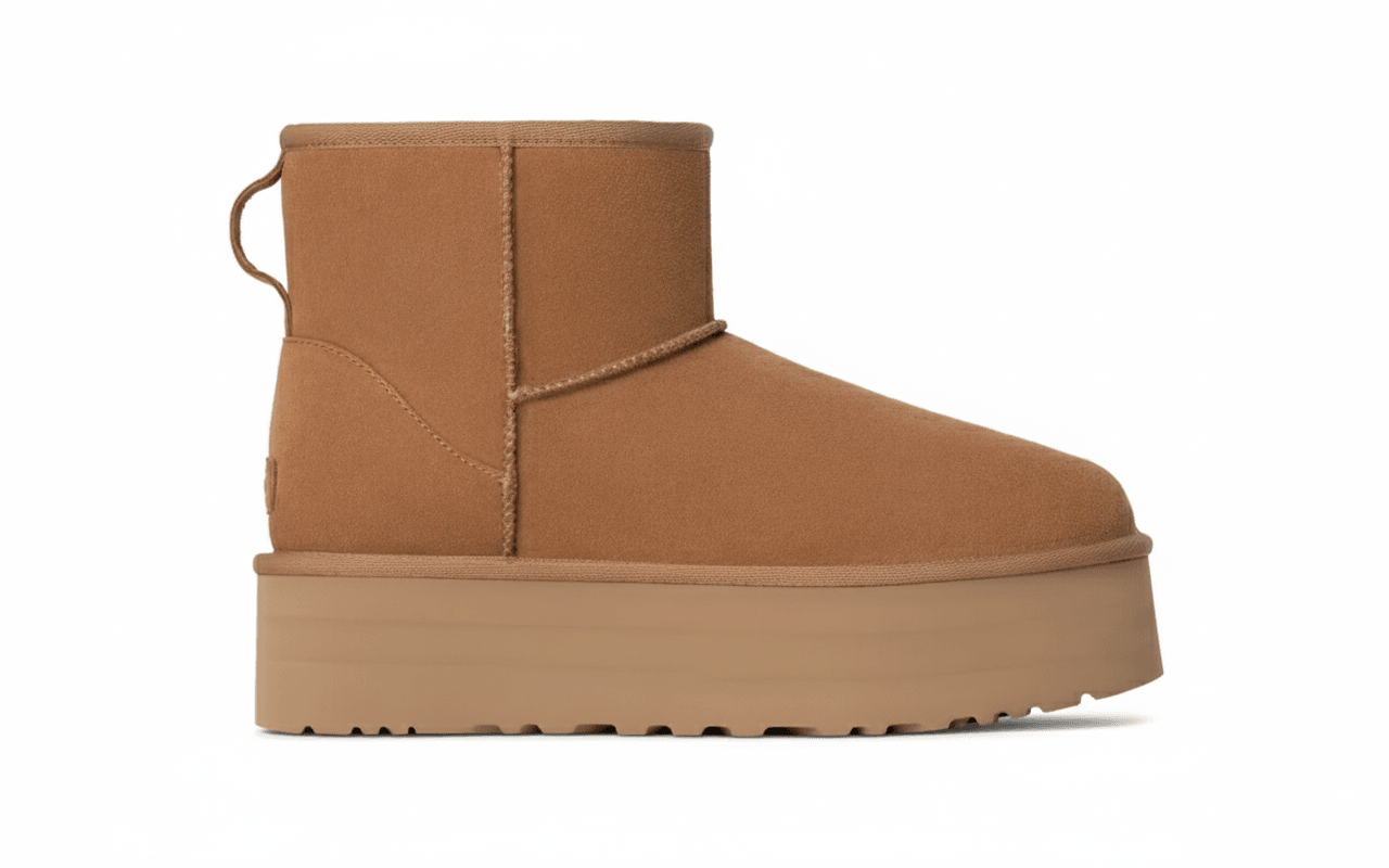 UGG W CLASSIC MINI PLATFORM - CHESTNUT