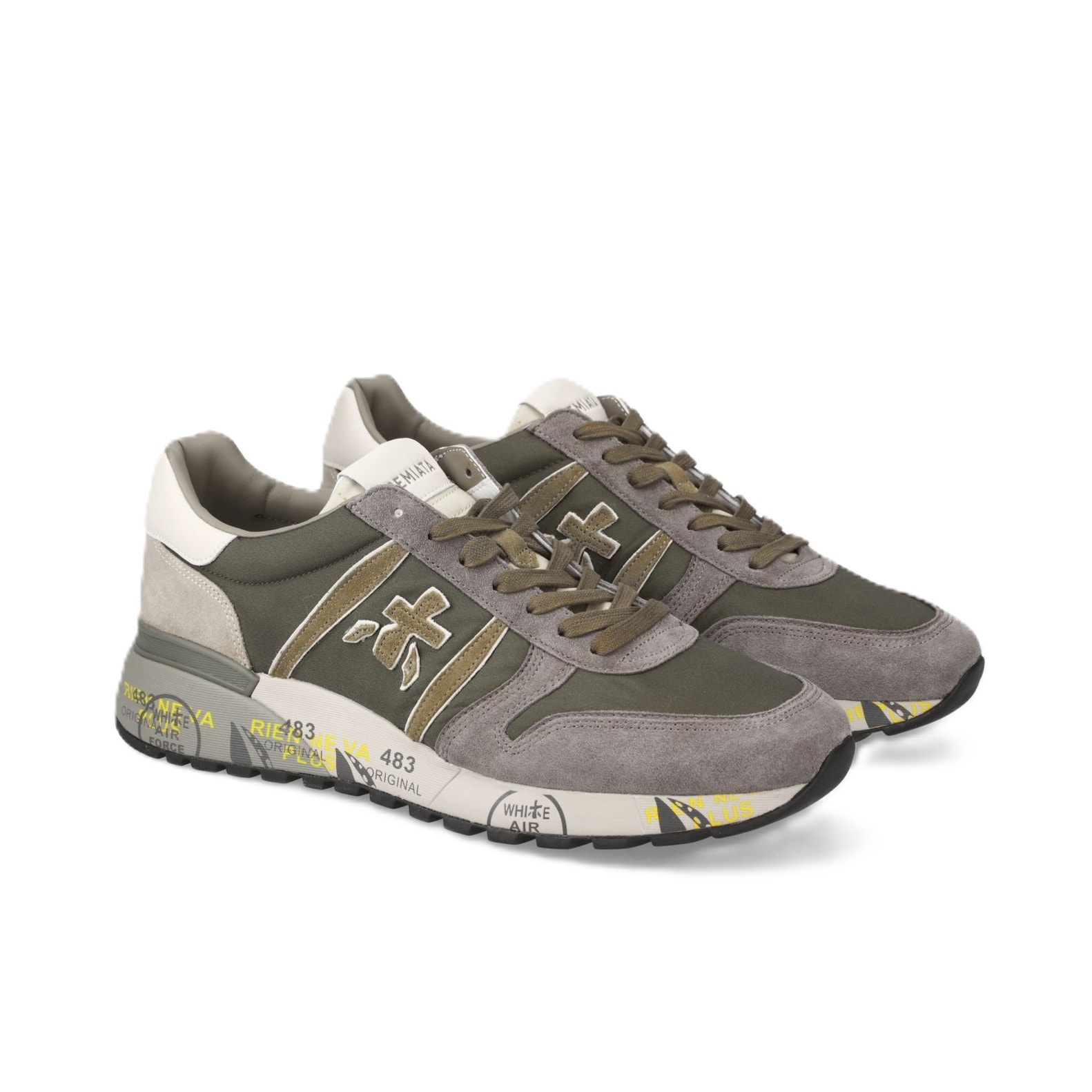 PREMIATA LANDER 7706 - GREEN GRAY