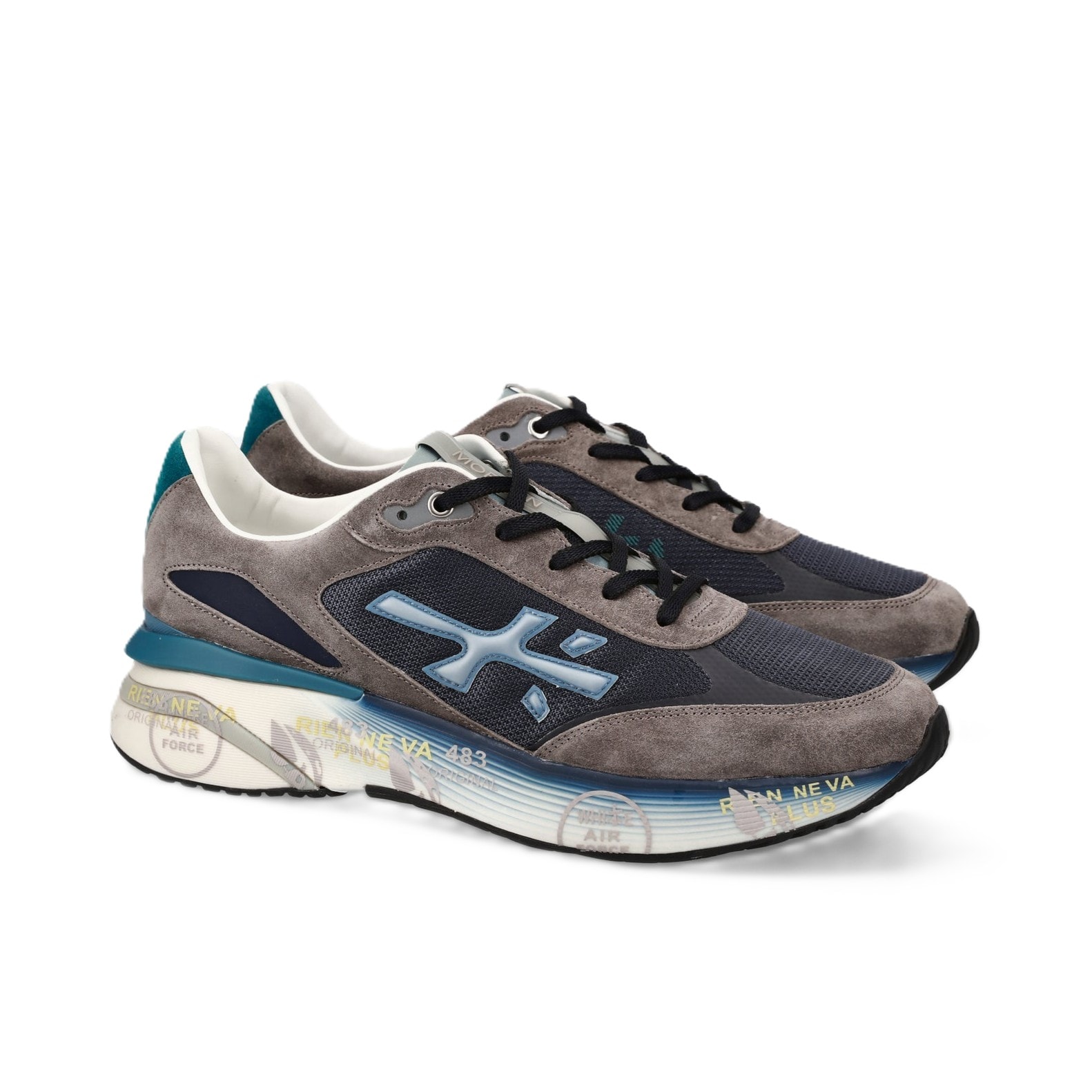 PREMIATA MOERUN 7772 - GREY BLUE