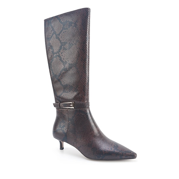 NINE WEST SHONDA4 5PR - BROWN SNAKE