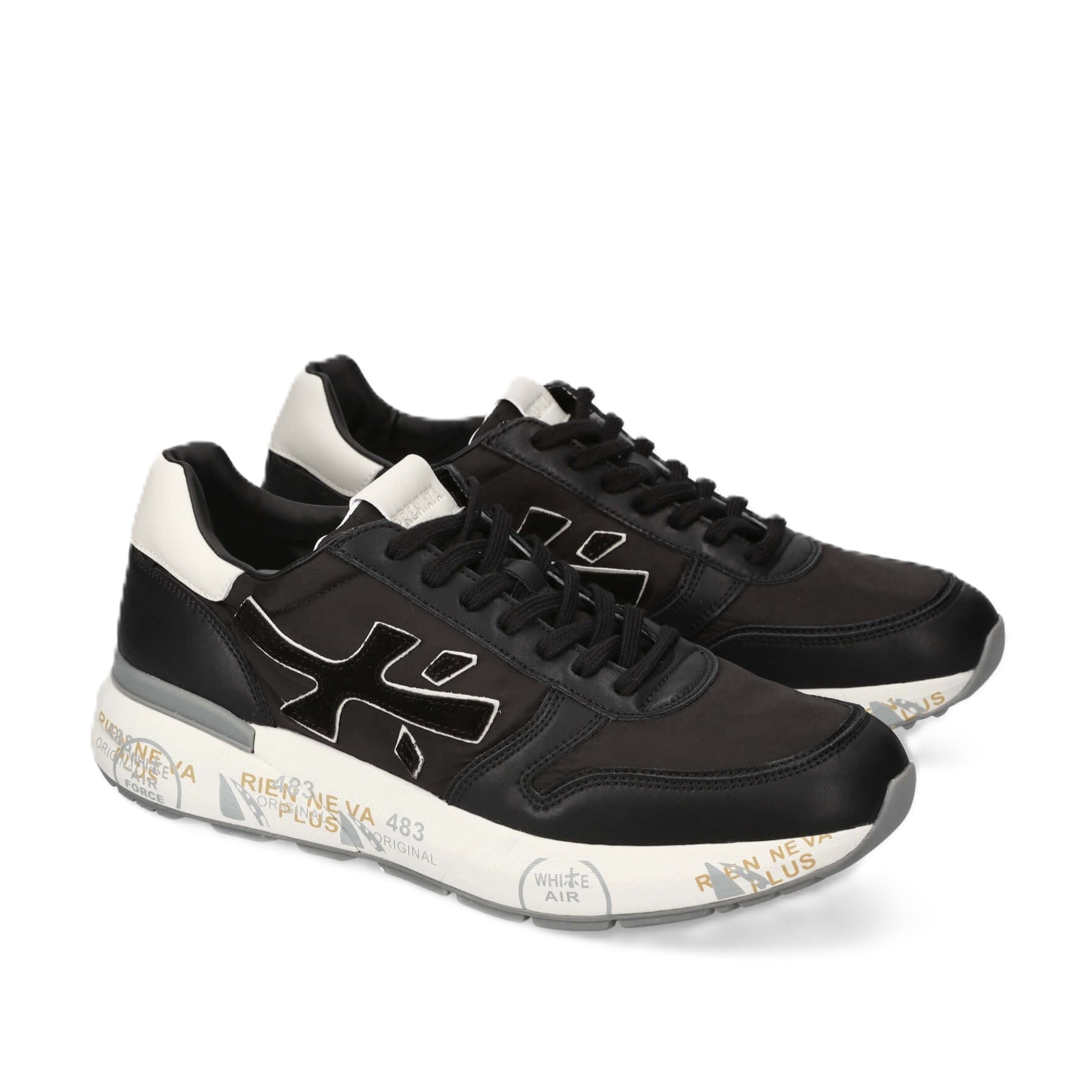 PREMIATA MICK 7249 - BLACK WHITE