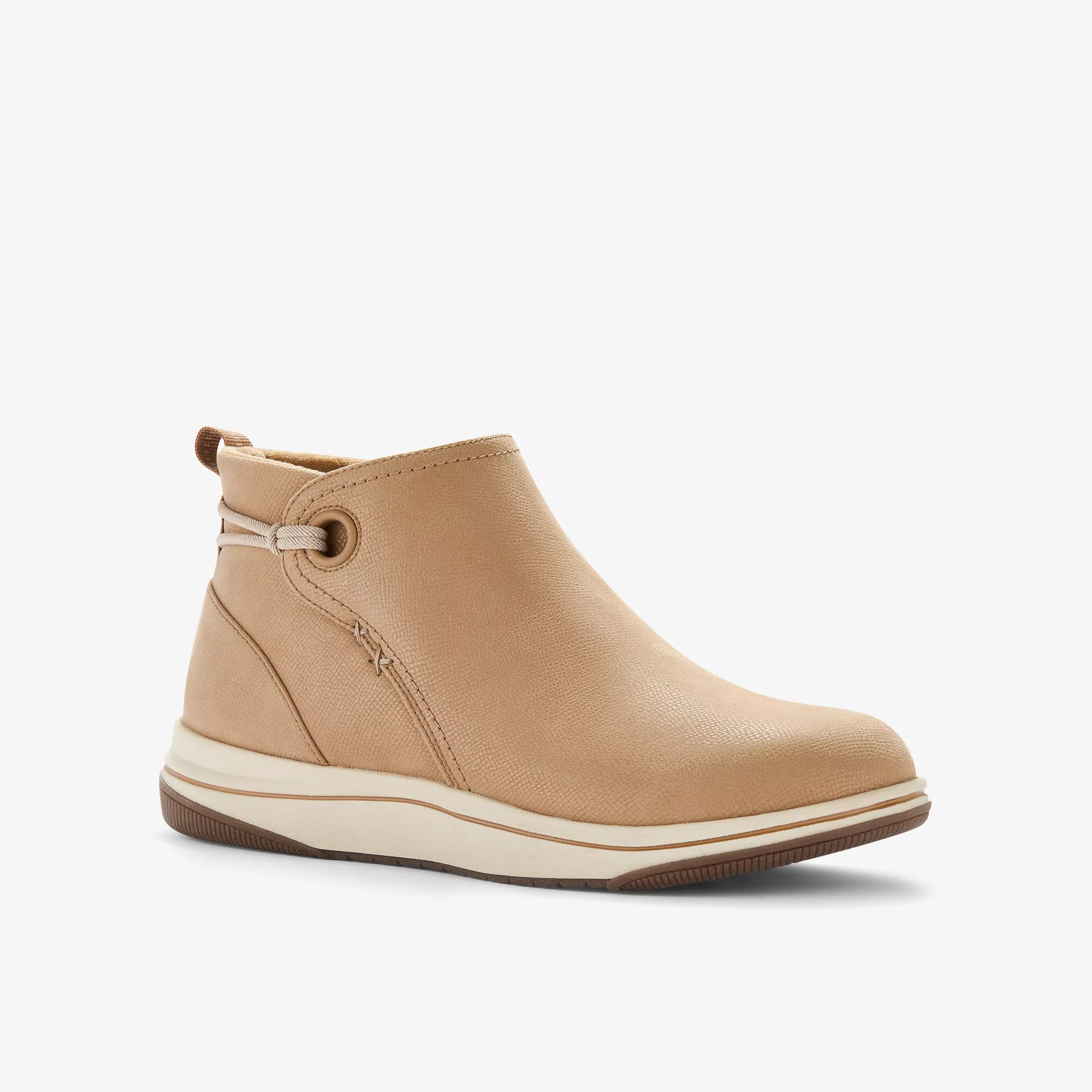 CLARKS BRINKLEY DERBY - CAMEL