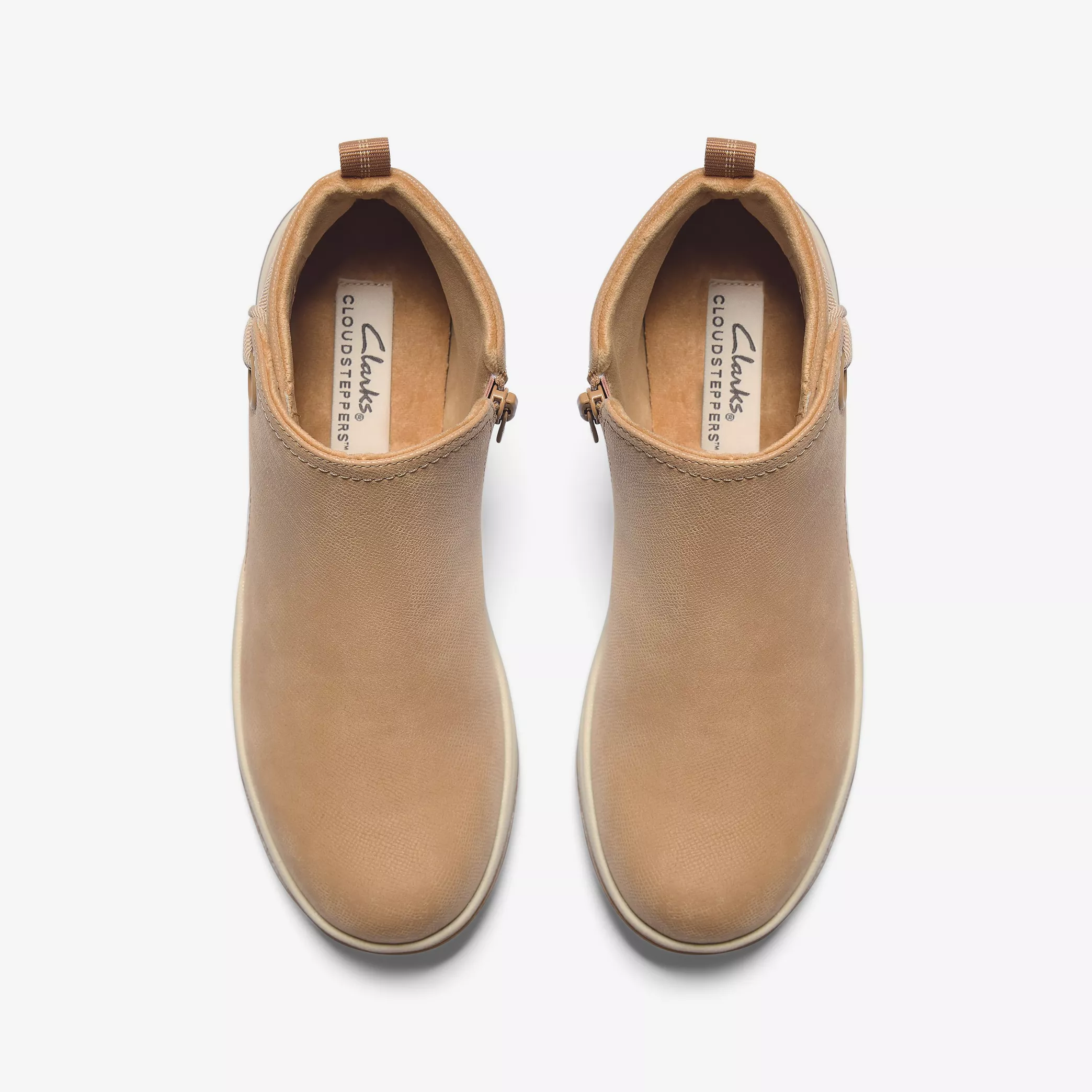 CLARKS BRINKLEY DERBY - CAMEL