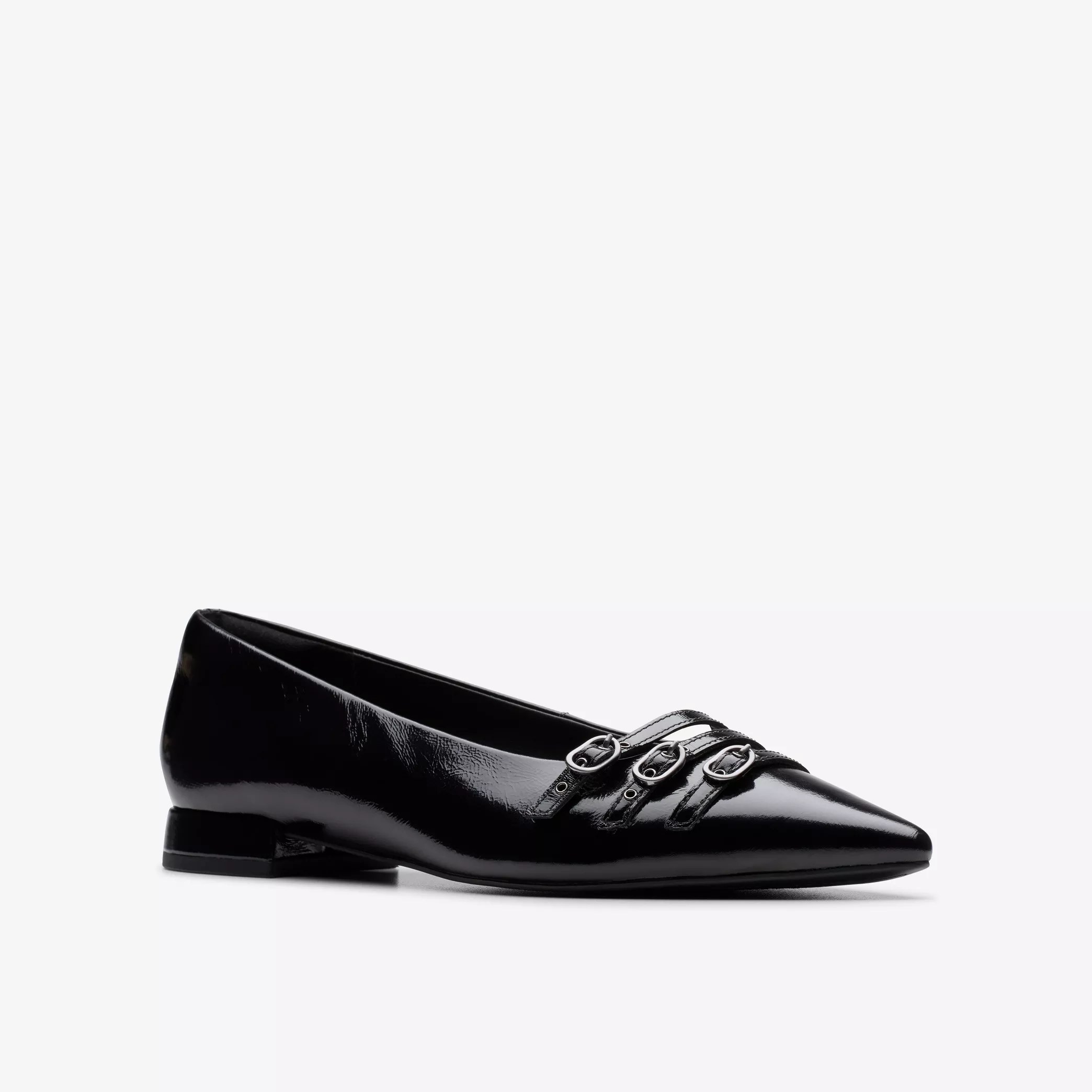 CLARKS SENSA15 STRAP - BLACK PATENT