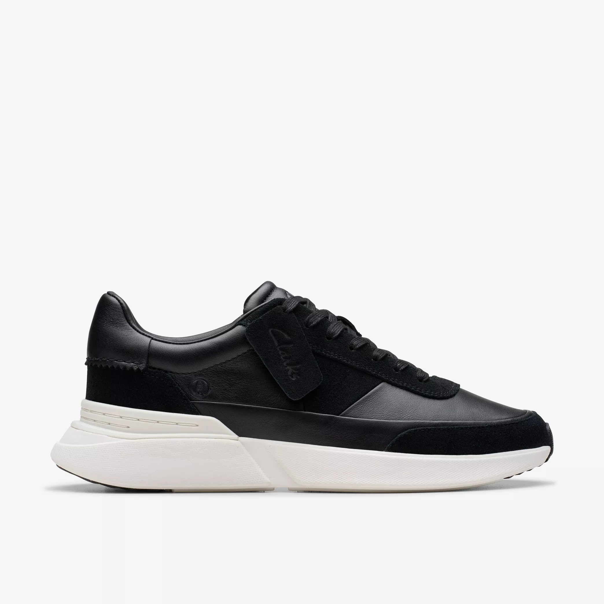 CLARKS CRAFT PACE - BLACK LEATHER
