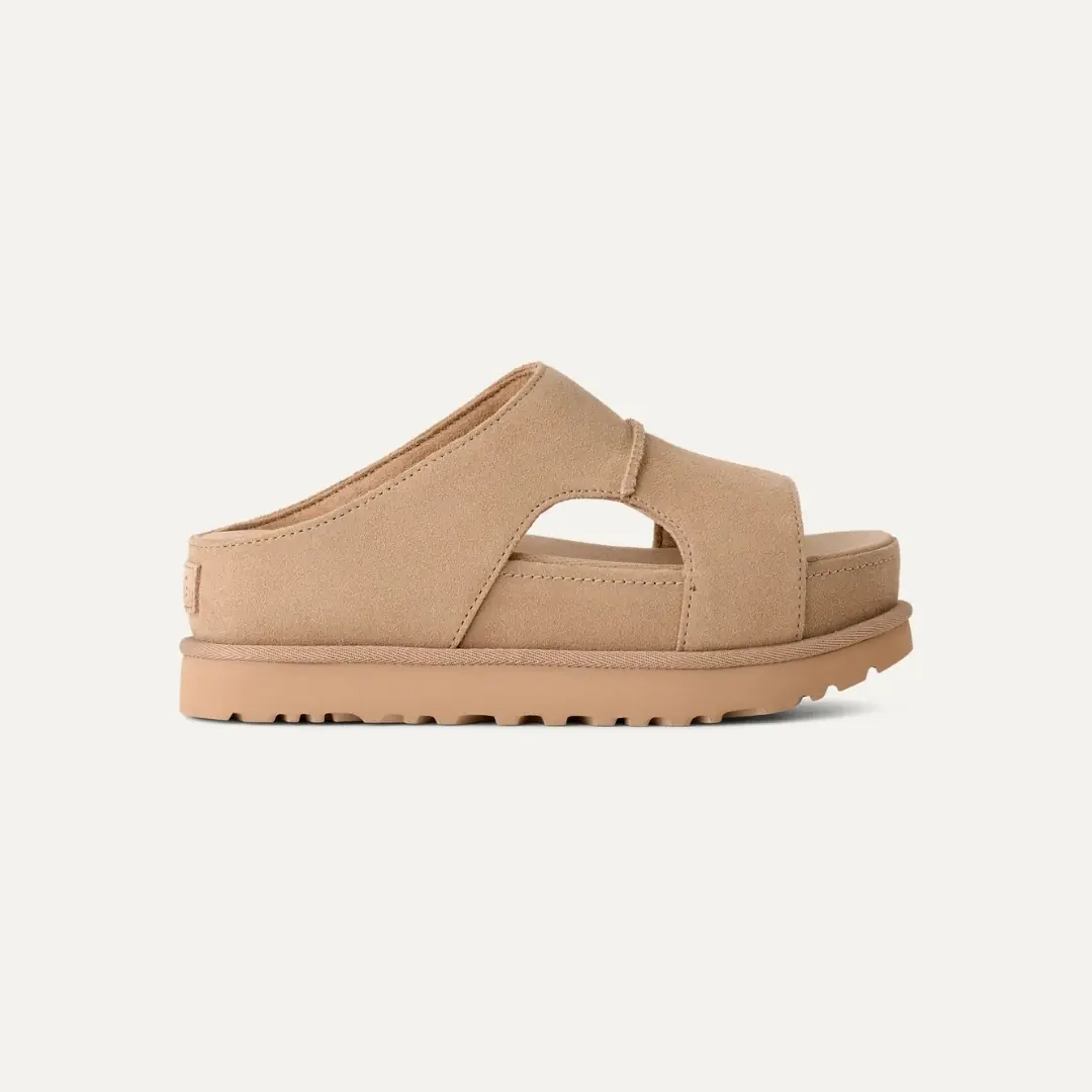 UGG GOLDENSTAR HICUTOUT SLIDE 23㎝ UGG W GOLDENSTAR HI CUTOUT SLIDE