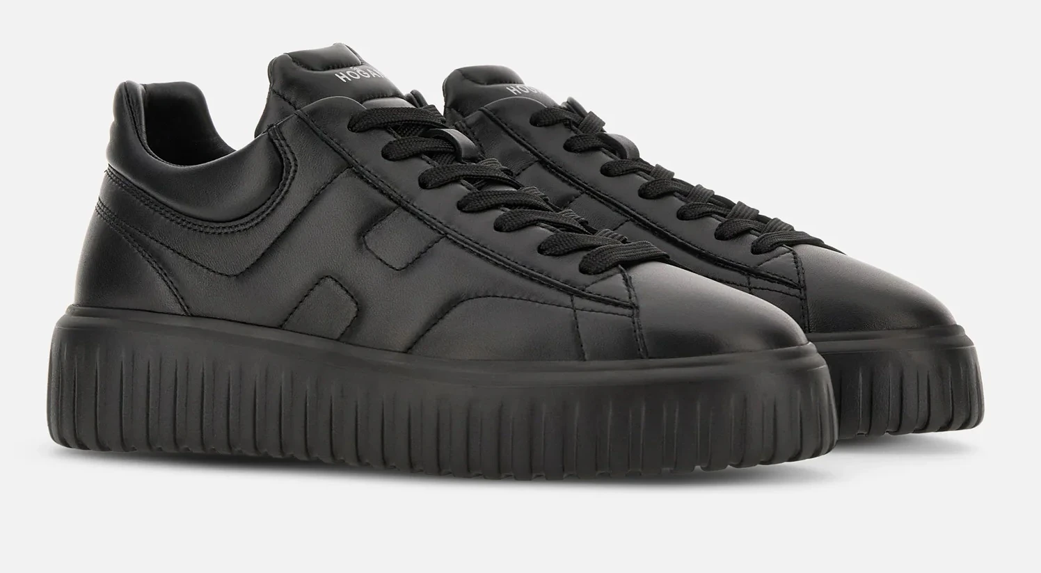 HOGAN H-STRIPES ALLACCIATO H - BLACK