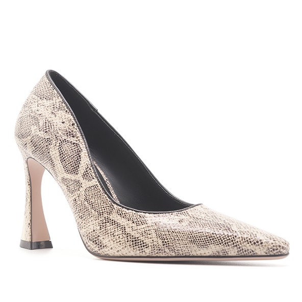 NINE WEST DIANA2 5PR - BEIGE SNAKE