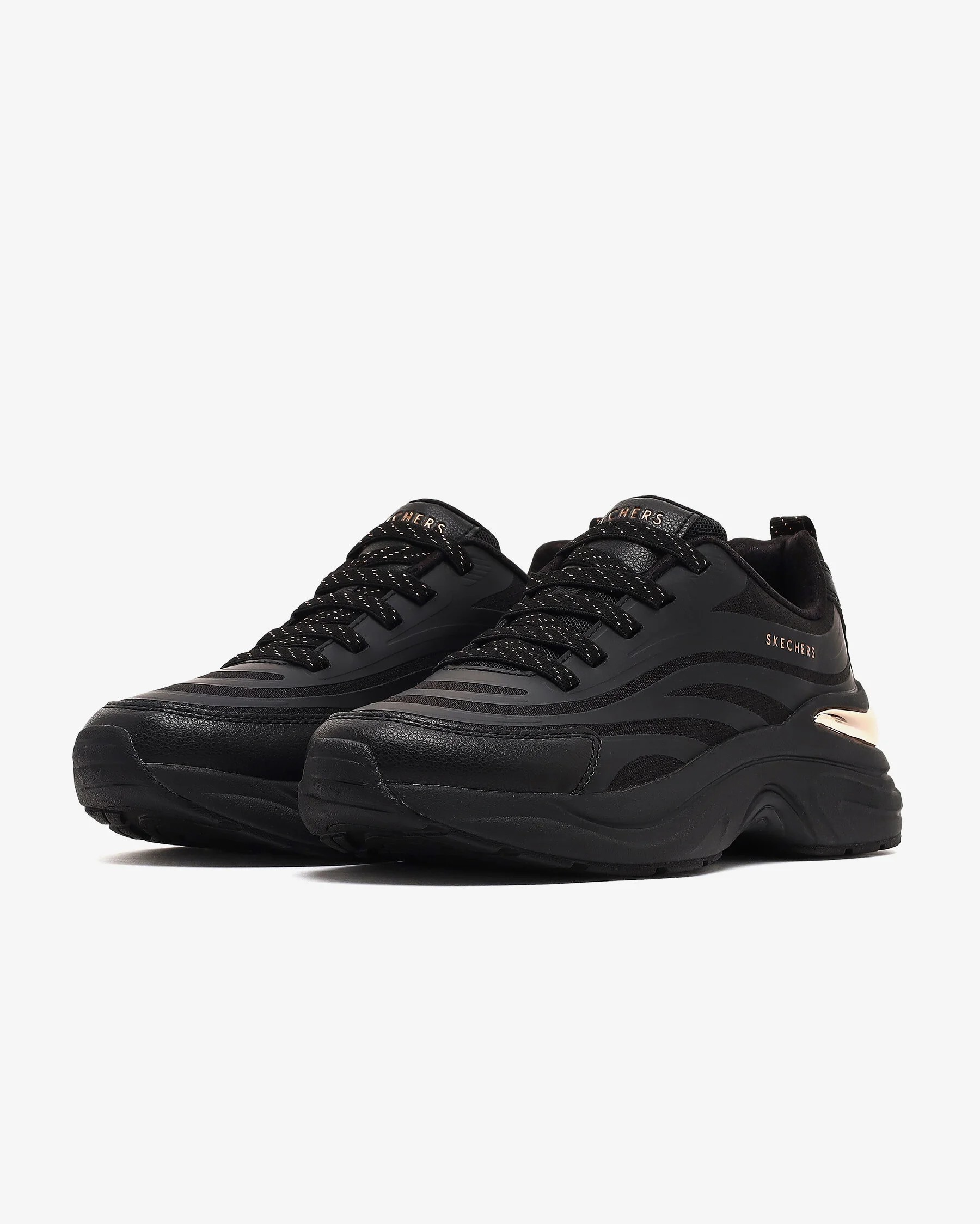 SKECHERS HAZEL - STEP N FLOW - BLACK