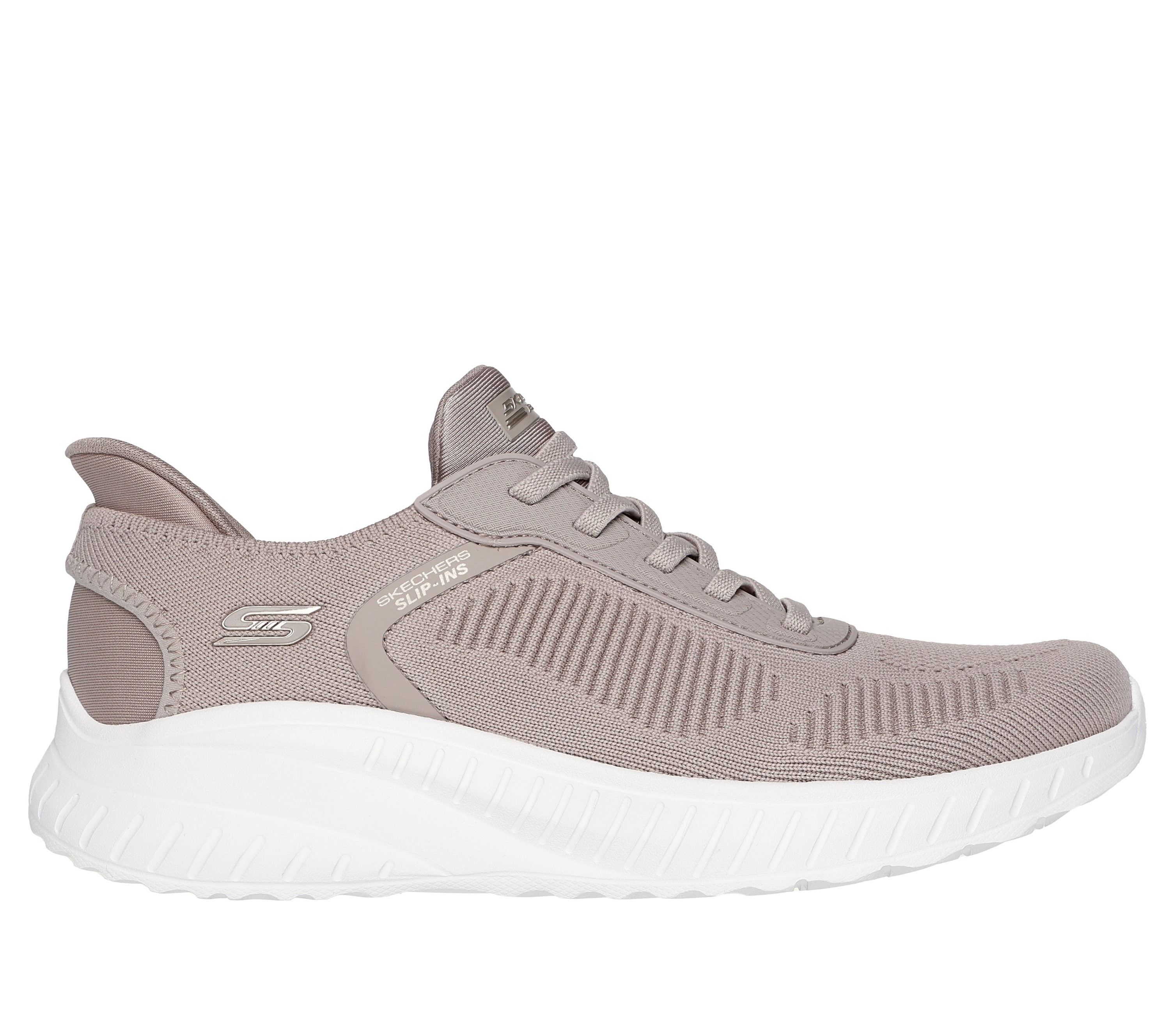SKECHERS SLIP-INS:BOBS SPORT SQUAD - NATURAL