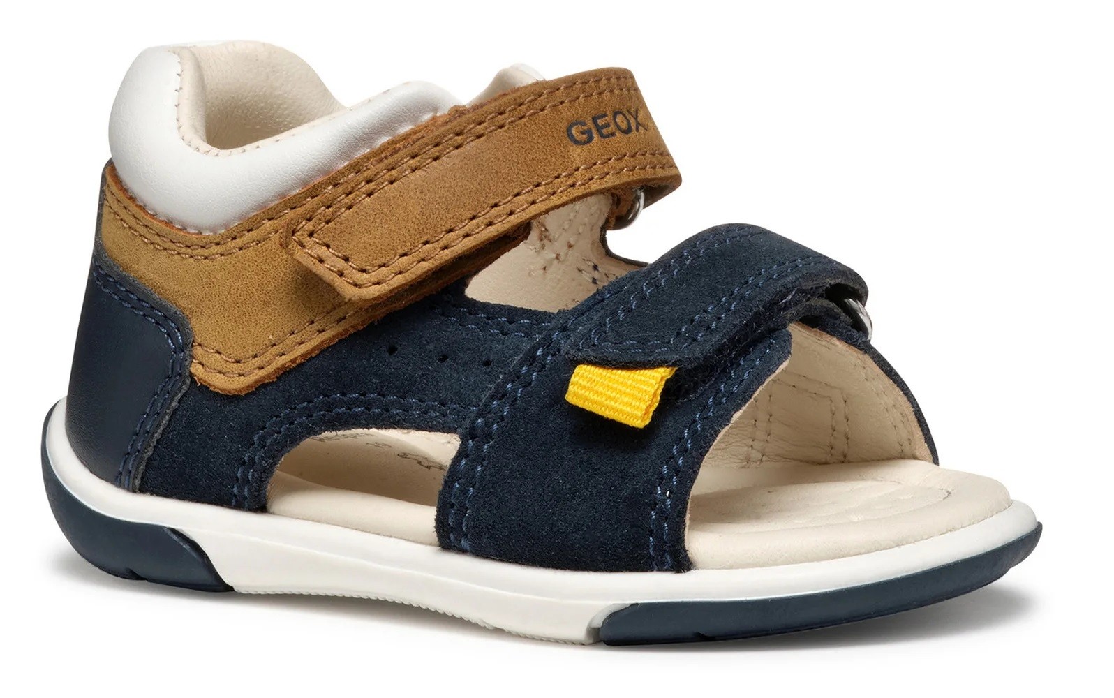 GEOX B SANDAL ZAPITO B556EB - NAVY CARAMEL