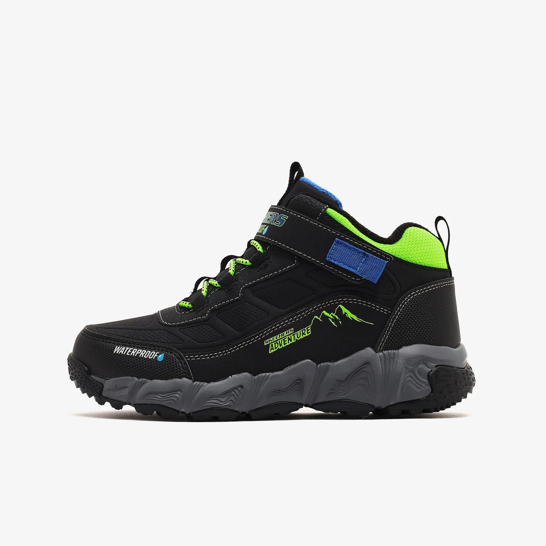 SKECHERS VELOCITREK - RUGGED RUSH - BLACK BLUE