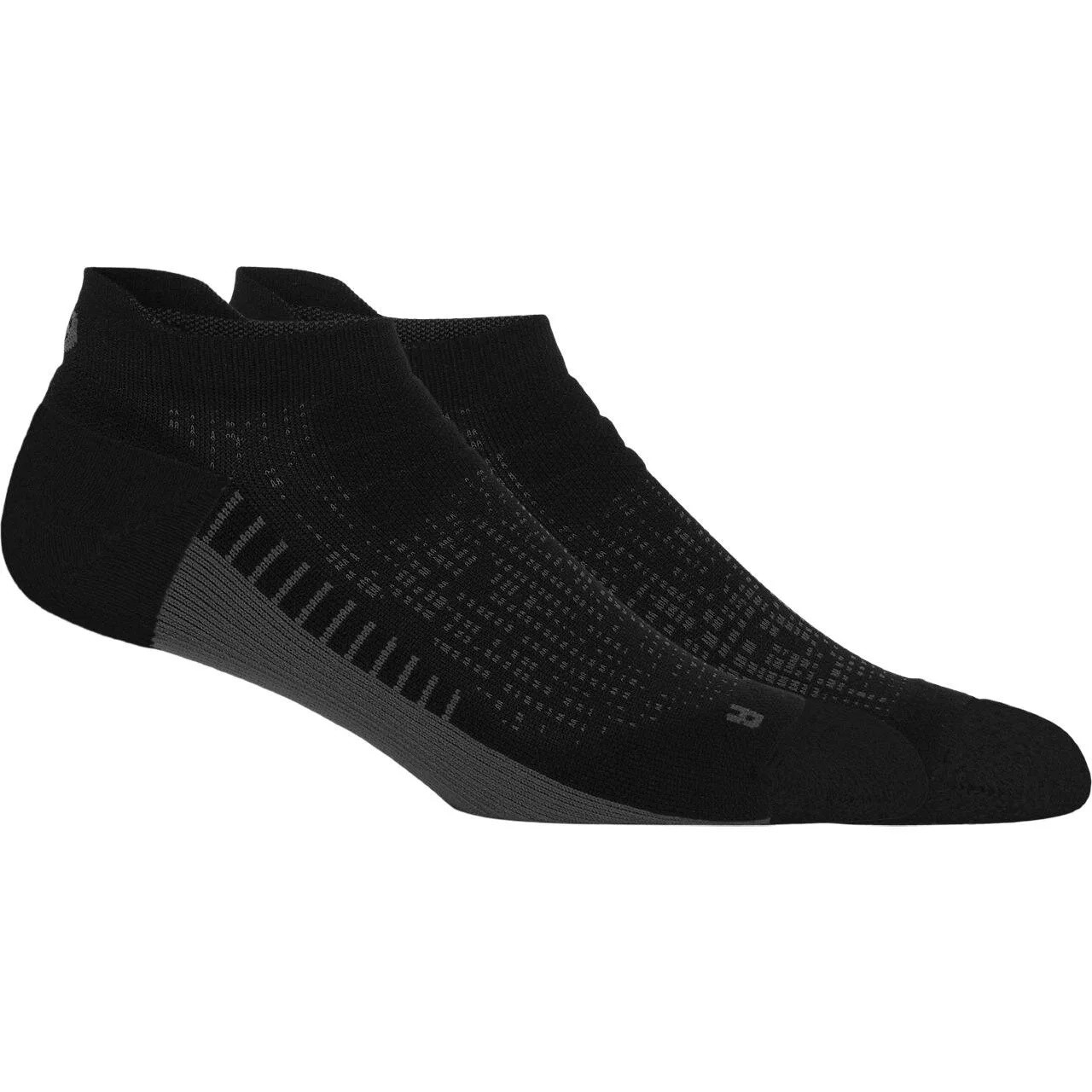 ASICS PERFORMANCE RUN SOCK   ANKLE - BLACK