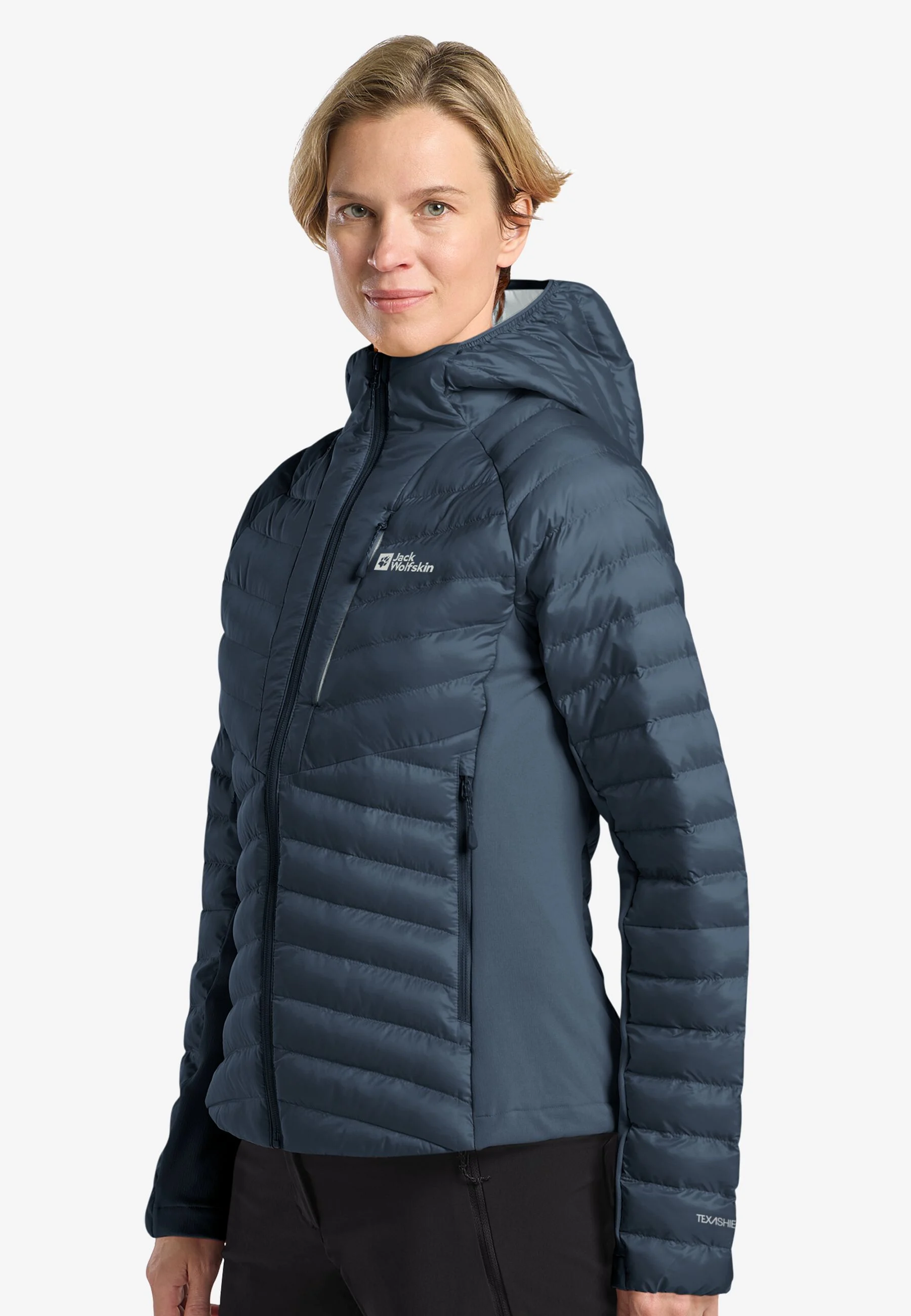 JACK WOLFSKIN ROUTEBURN PRO INS JKT W - MIDNIGHT