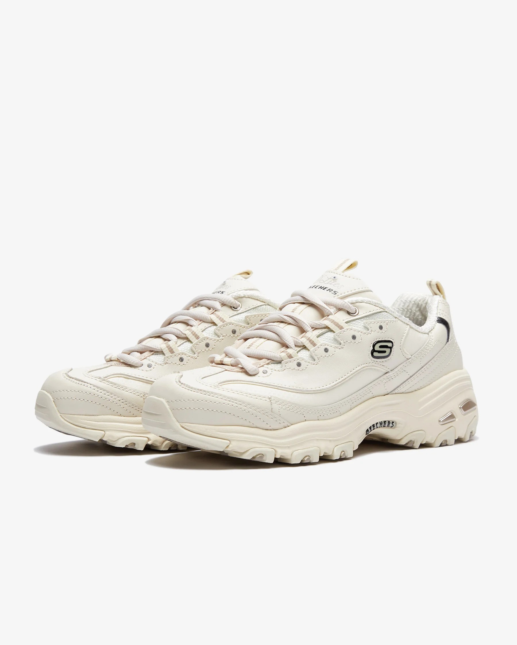 SKECHERS D'LITES-FRESH START - OFF WHITE