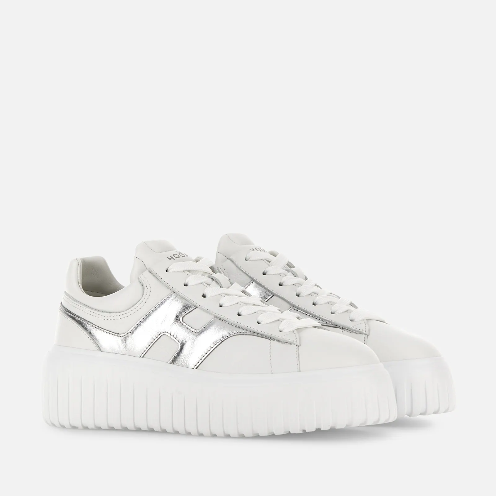 HOGAN H-STRIPES H SPEZZATA - WHITE