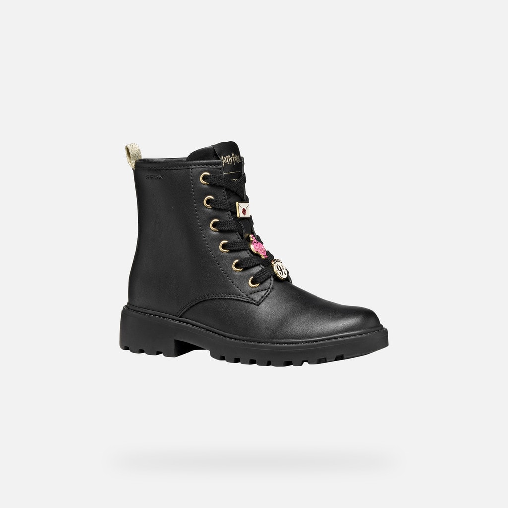 GEOX J CASEY GIRL B J5620B - BLACK
