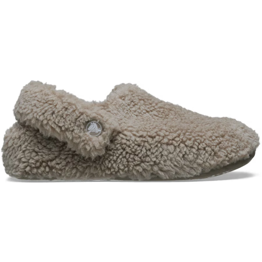 CROCS CLASSIC COZZZY SLIPPER K - MUSHROOM